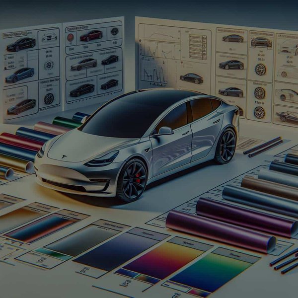 Comment choisir le meilleur film teinté pour les vitres d'une Tesla Model 3 ?