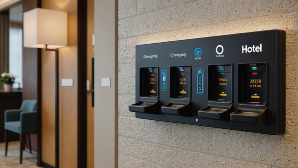 Borne de recharge pour hôtel : un atout indispensable en 2025