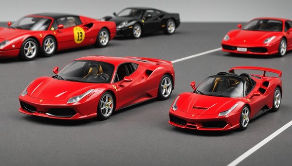 Les miniatures ferrari incontournables à collectionner